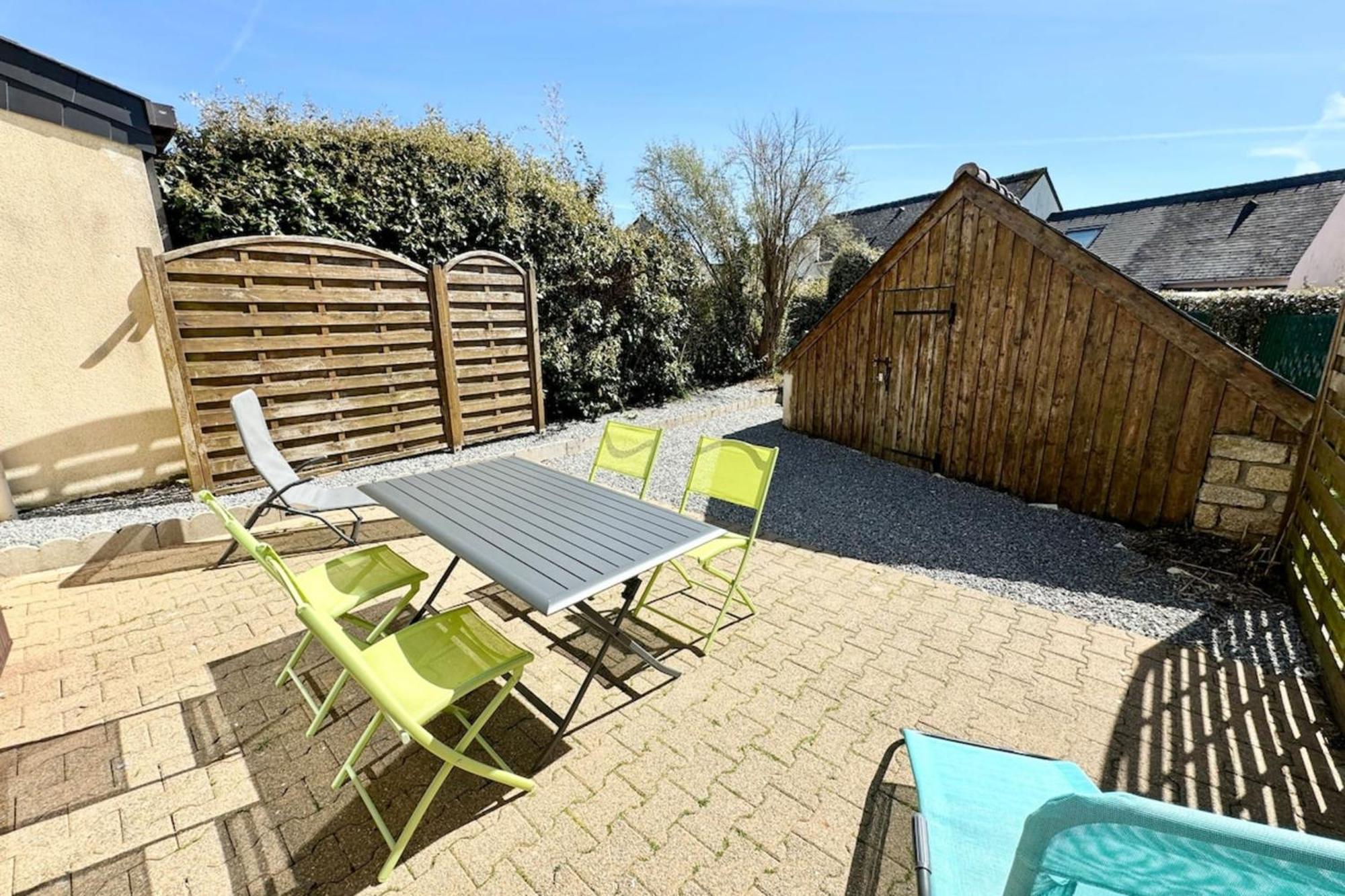 Charmante Maisonnette Terrasse - Proche Plages Guidel Exterior foto